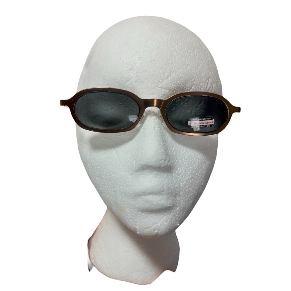 PERSONAL OPTICS Vintage Slim Oval Sunglasses - Picture 2 of 7